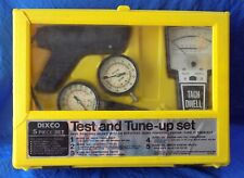 Dixco Test And Tune-up Set 1331 Timing Light Compression Tester Vintage 1970s