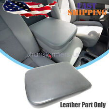 For 2002-2007 Dodge Ram 1500 Leather Center Console Lid Armrest Cover Gray