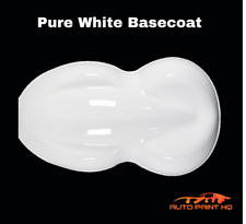 Pure White Basecoat High Solids Clearcoat Gallon Car Automotive Auto Paint Kit