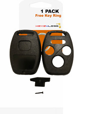 For Honda Civic Remote Key Fob Shell Case Cover No Cutting Required