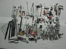 Large Lot Assortment Craftsman Sockets Wrenches Screw Drivers Tools Sae Metric