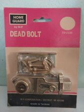 Home Guard Vintage Dead Bolt M-p Corporation With Key Nos