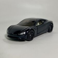 Tesla Roadster Blue-black 164 Scale Diecast Diorama Model Car Moving Parts 3