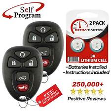 2 For 2009 2010 2011 2012 2013 2014 2015 2016 Buick Enclave Remote Car Key Fob