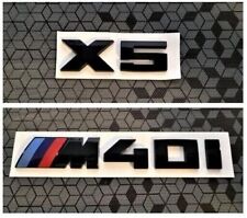 Gloss Black X5 M40i Trunk Badge Emblem Sticker For Bmw X5 M40i
