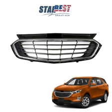 Front Upper Grille Mesh Grill Fit For 2018 2019 2020 Chevrolet Equinox Black New