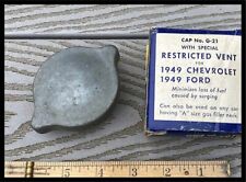 Vintage Nos 1949-1950 Ford Gas Cap Chevrolet Bel Air Fuel Stant G21 Convertible