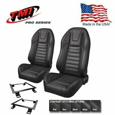 Tmi Pro Series Sport R Highback Bucket Seats For 1966 - 1972 Chevelle Wbench