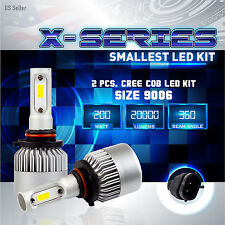 200w 20000lm Cree Led 6000k White Fog Light Conversion Kit Bulbs - 9006 Hb4 1