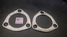 2 Pack 2.5 Catback Exhaust Header Down Pipe Manifold Collector Gasket 3