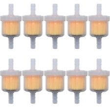 10pcs Motor Inline Gas Oil Fuel Filter Small Engine For 14 Line 6-7mm Hose