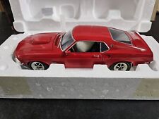 Acme 1969 Ford Mustang Boss 429 In Candy Apple Red A1801866 118 Le Of 429. New