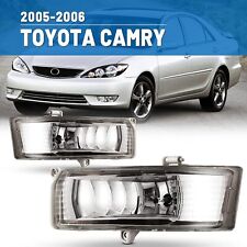 For 2005 2006 Toyota Camry Clear Lens Pair Fog Light Fog Lamps Wwiring Switch