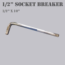 12 X 10 L Sharp Socket Breaker Bar Wrench 12 In Drive Ratchets 90 Handle