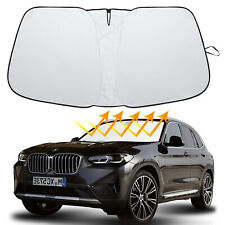 Custom Fit For 2018-2024 Bmw X3 Car Suv Windshield Sun Shade Foldable Cover