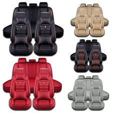 Luxury Leather Car Seat Cover 5-sits Cushion Full Set For Toyota Venza 2009-2022