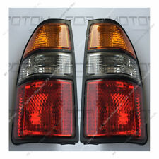 Clear Lens Rear Tail Lights Lamps X For Toyota Land Cruiser Prado Lc90 1996-2002