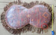 Vintage Cushion Leather Touareg African Tribal Ethnic