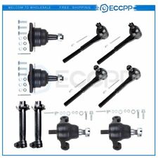 10pcs For 1965-1968 Chevrolet Impala Front Ball Joints Tie Rods Adjusting Sleeve