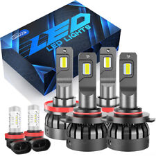 For Honda Odyssey 2011-2020 Led Headlight Bulbs Kit High Low Beam Fog Light