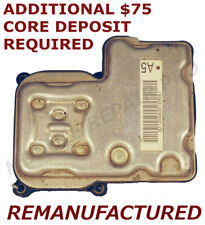Reman 1999-2005 Chevy Astro Gmc Safari Abs Pump Control Module Ebcm Exchange