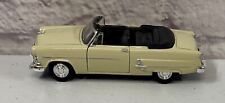Brand New Welly Diecast 1953 Ford Crestline Sunliner Convertible White 4 Inch