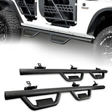 For 2005-2022 Toyota Tacoma Crew Cab 6 Running Baords Side Step Armor Nerf Bar