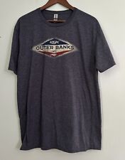 Outer Banks Obx Nc Dark Gray Graphic Tshirt Mens Size Xl