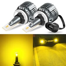 Auxito 880 881 892 Led Fog Driving Light Bulb 4000lm 100w 3000k Yellow Golden 2x