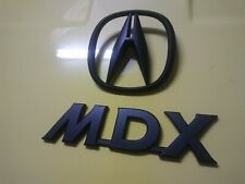 Acura Mdx Oem 2000-06 Black Emblem With Logo