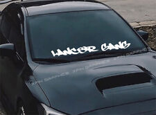 Lancer Gang Windshield Window Car Decal Sticker Banner Vinyl Fits Mitsubishi B