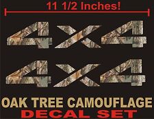 4x4 Truck Decals Set Real Tree Camouflage Camo For Chevy Ford Dodge