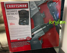 Craftsman 10pc Mechanics Air Tool Kit Case Hammer 12 Impact Wrench 38 Ratchet