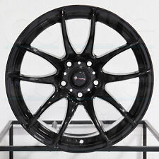 4-new 18 Vors Tr4 Wheels 18x8.518x9.5 5x100 3535 Black Staggered Rims 73.1