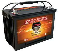Vmax Xtr27-110 Battery 9000-12500lb Winch Agm Deep Cycle Group 27 12v 110ah