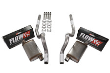 86-04 Ford Mustang 2.5 Dual Exhaust Kit Flowmaster Flow Fx Rear Exit No Tip