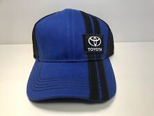 Toyota Racing Official Mesh Trucker Hat Tundra Tacoma 4runner Camry Cap Blue
