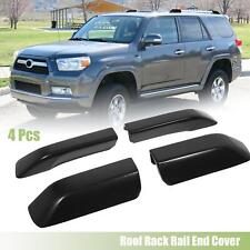 4pcs Roof Rack Rail Cover End Protection Exterior For Toyota 4runner 2010-2019