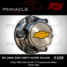 1x New 6 Lug Chevy Wheel Center Hub Cap Cover Fits 99-06 Silverado Sierra 1500