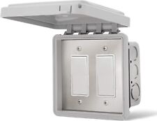 Infratech Dual Surface Mount On Off Switch With Weatherproof Cover 14-4425