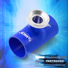 For Vw Vag Turbo Blow Off Valve Sqv Ssqv Flange Silicone Adapter Pipe 2.5 Blue