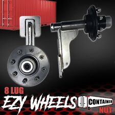 Ezy Wheels 8 Lug The Original Shipping Container Wheels Axels Only Usa
