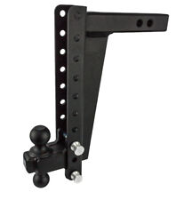 Bulletproof Hitches 2 Adjustable Heavy Duty 14 Drop Dual Ball Trailer Hitch