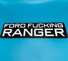 Ford F-ing Ranger Truck Emblembadge