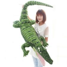 New 105-195cm Alligator Plush Toy Simulation Dolls Pillow For Boys Xmas Gifts Us
