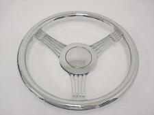 1967-94 Gm 14 Chrome Billet Aluminum Banjo Steering Wheel Street Rat Rod