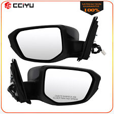 For 2016-on Honda Civic Side Mirror Pair Set Power 3wire Black Leftright