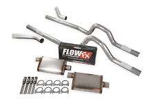 Dual Exhaust Kit 3 Flowmaster Flow Fx Corner Exit Fits 73 To 79 Ford F-series