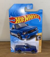 Hot Wheels 91 Gmc Syclone Blue Pickup Truck 92250 Hw Turbo 35 2021