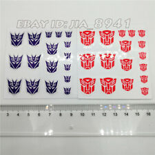 Deformable Robot G1 Autobots Decepticons Logo Sign Symbol Sticker Decal In Stock